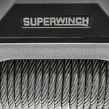 Superwinch 12000 LBS 12V DC 3/8in x 85ft Wire Rope SX 12000 Winch - Graphite 1712200