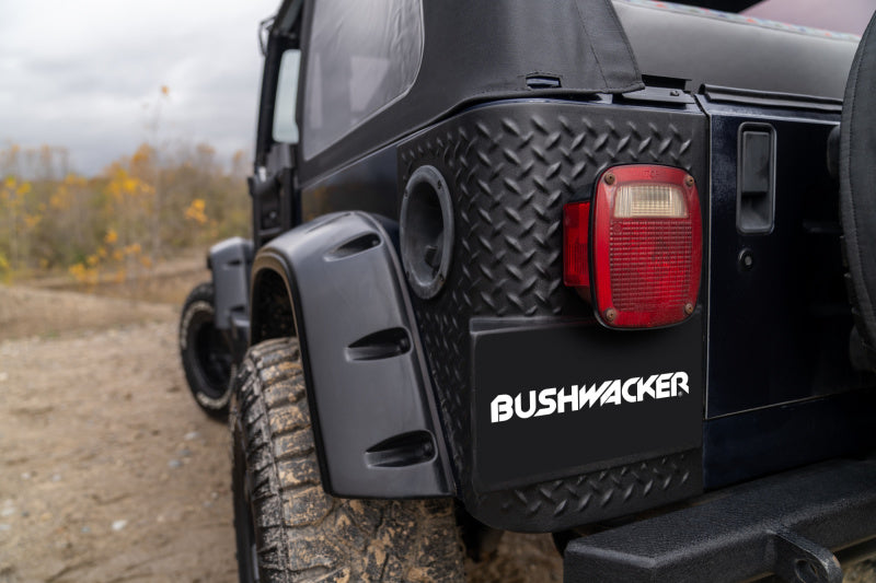 Bushwacker 97-06 Jeep Wrangler Trail Armor Rear Corners - Black 14004