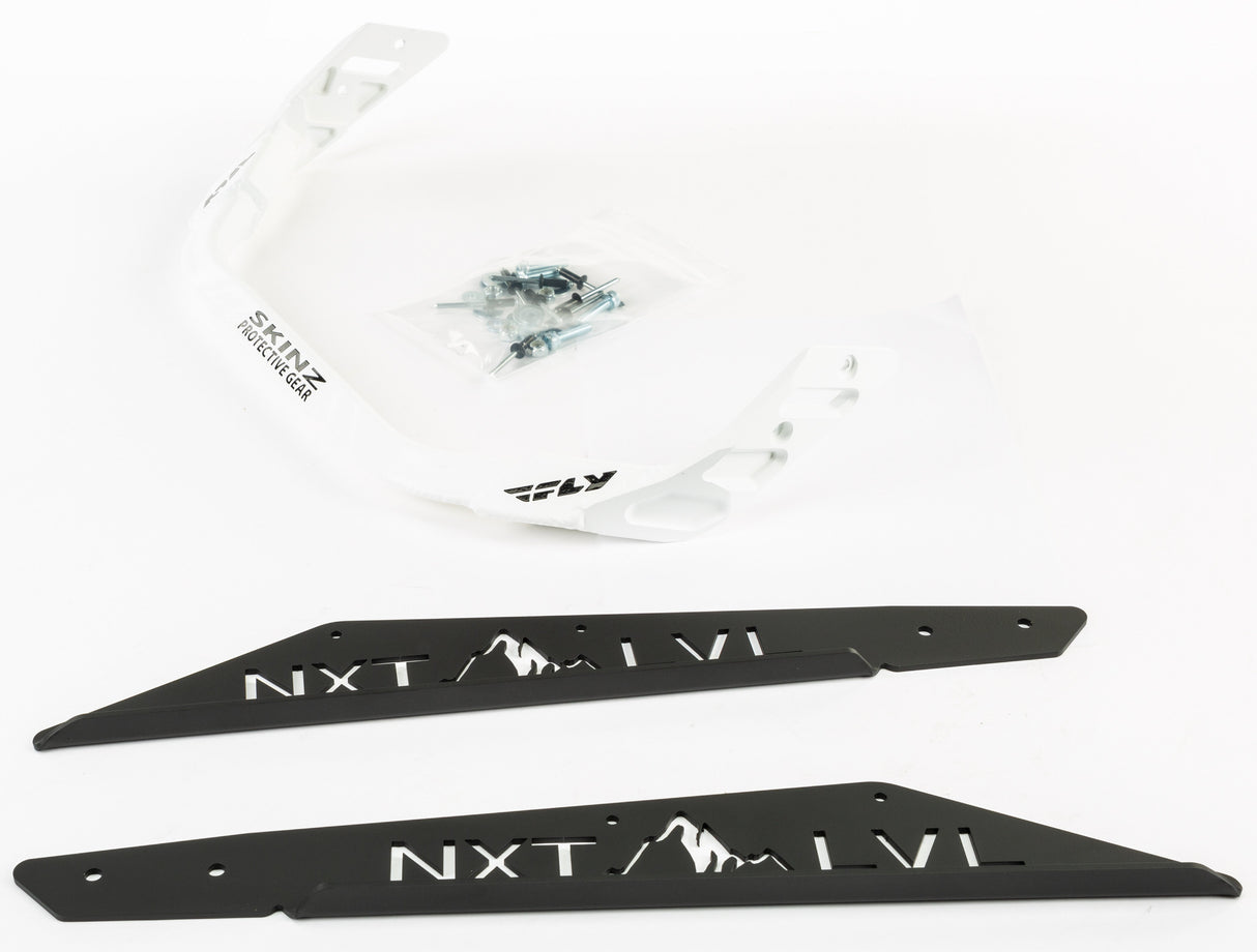 PRO ARMOR Nxt Lvl Rear Bumper Blk/Wht Pol Axys 163 S/M NXPRB225-FBK/WHT