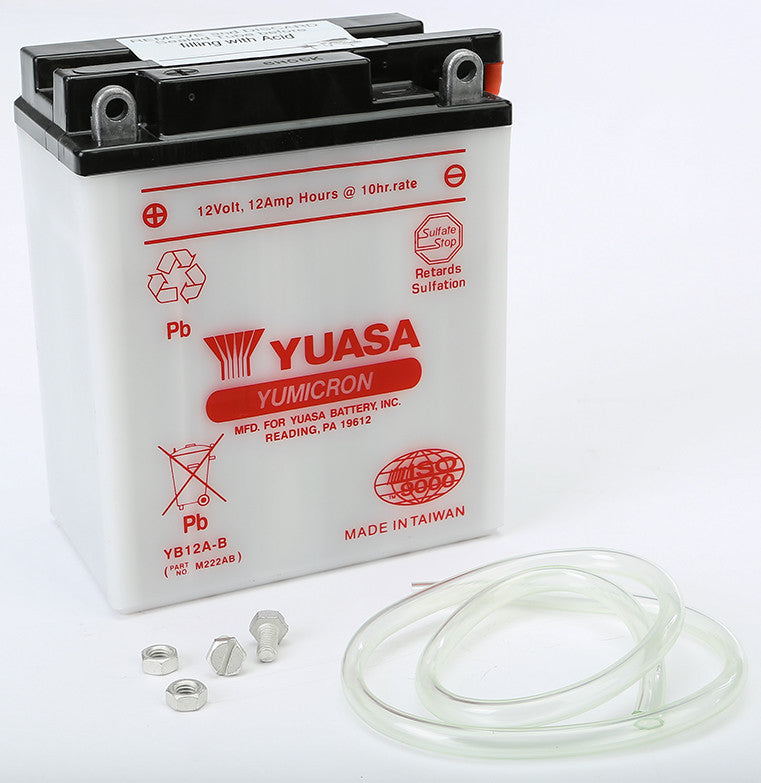 YUASA Battery Yb12a-B Conventional YUAM222AB