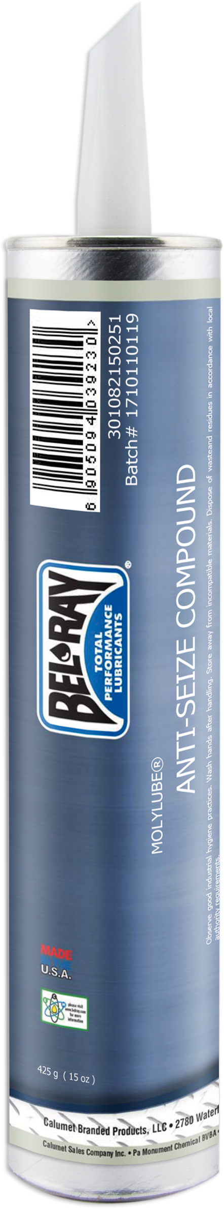 BEL-RAY Assembly Lube Anti-Seize Compound 15oz 67700CC/301082150255