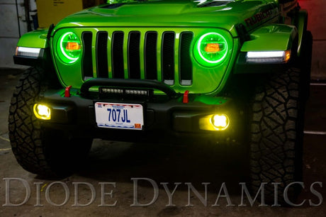 Diode Dynamics SS3 LED Pod Max Type MR Kit - Yellow SAE Fog DD6697
