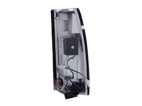 ANZO 1999-2000 Cadillac Escalade LED Taillights Red Clear G2 311004