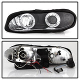 Spyder Chevy Camaro 98-02 Projector Headlights LED Halo LED Blk - Low H1 PRO-YD-CCAM98-HL-BK 5009234