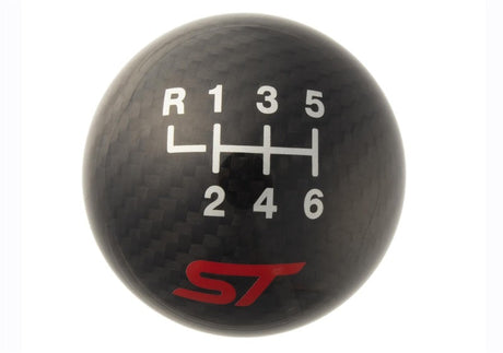 Ford Racing Focus ST Black Carbon Fiber Shift Knob 6 Speed M-7213-FSTCF