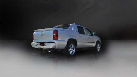 Corsa 09-13 Chevrolet Suburban 1500 5.3L V8 Polished Sport Cat-Back Exhaust 14914