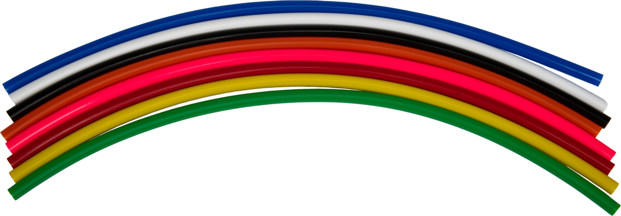 FIRE POWER Gas Cap Vent Hose 18" Multi-Color 50/Pk 28-6150