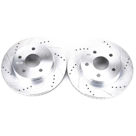 Power Stop 07-09 Chrysler Aspen Front Evolution Drilled & Slotted Rotors - Pair AR8750XPR