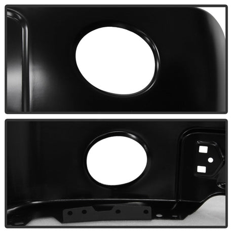 Spyder Ford F150 09-14 w/Fog Light Hole Front Bumper - Black (OEM # 9L3Z17757DPTM) 9948459
