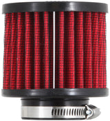 K&N 1.5in Flange ID x 3in OD x 2.5in H Rubber Base Crankcase Vent Filter 62-1450