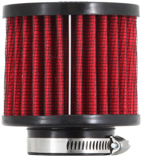 K&N 1.5in Flange ID x 3in OD x 2.5in H Rubber Base Crankcase Vent Filter 62-1450