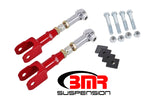 BMR 15-17 S550 Mustang Rear On-Car Adj. Rod Ends Toe Rods - Red TR005R