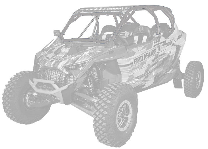 PRO ARMOR Pro R Mp Cage W/V Intrusion Turbo Silver P2112C055TS