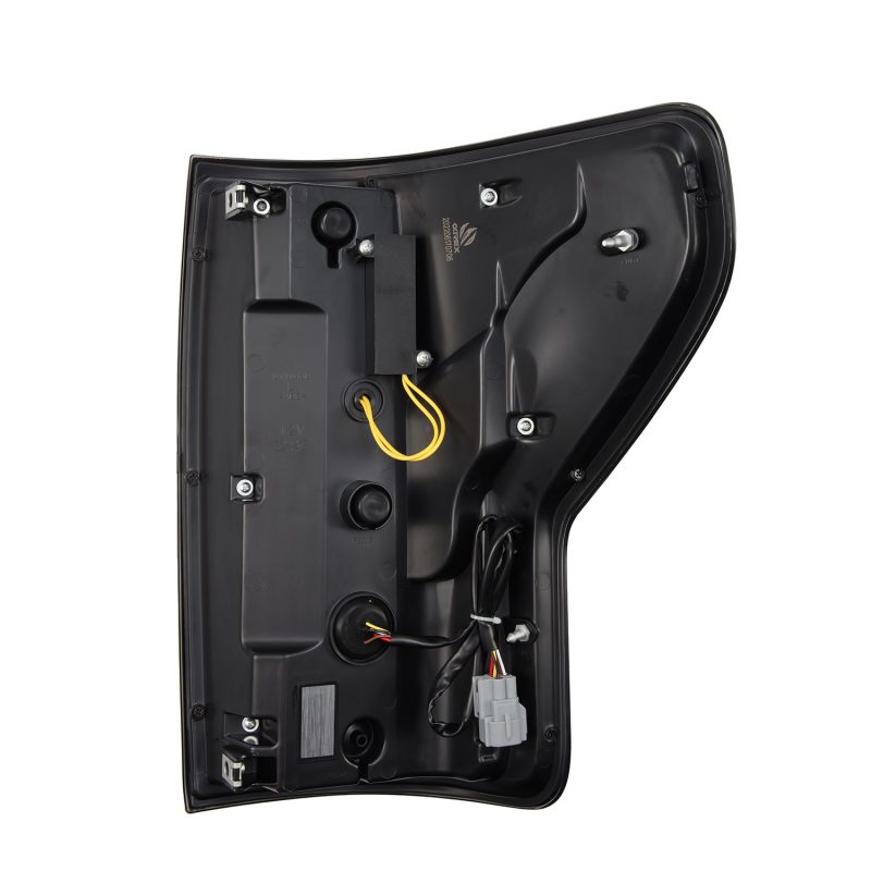 AlphaRex 07-13 Toyota Tundra LUXX-Series LED Tail Lights Alpha-Black 670040