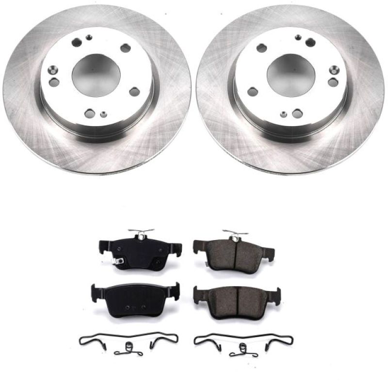 Power Stop 16-19 Honda Civic Rear Autospecialty Brake Kit KOE7725