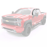 EGR 2019 Chevy 1500 Crew Cab In-Channel Window Visors - Dark Smoke 571651