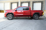 Go Rhino 19-23 Chevrolet Silverado 1500 CC 4dr E-BOARD E1 Running Board Kit - Bedliner Coating 20404887T