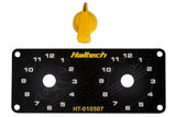 Haltech Dual Switch Panel Kit w/Yellow Knob HT-010509