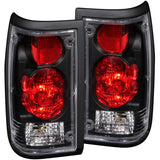 ANZO 1986-1993 Mazda B2000 Taillights Black 211113