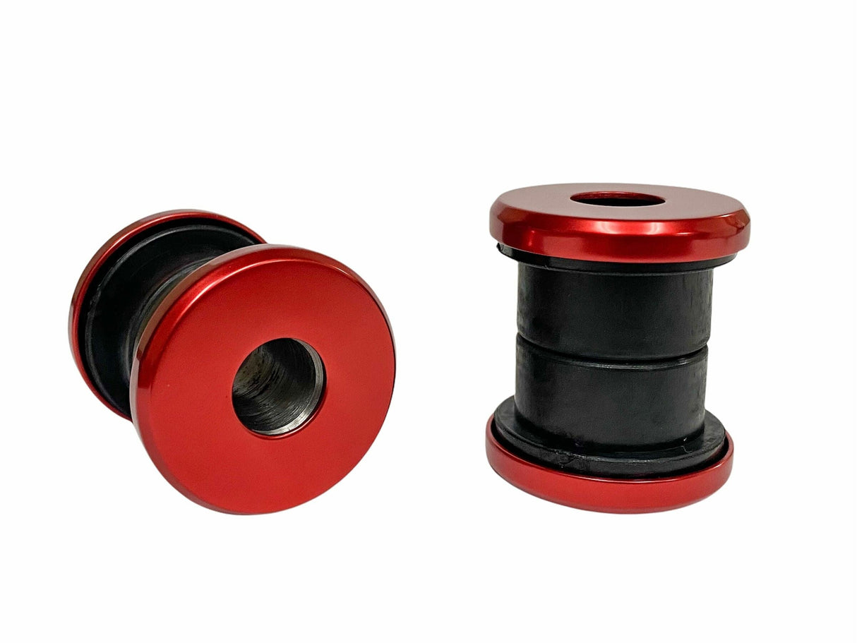 PRO ONE Handlebar Riser Damper Kit Polyurethane Bushing Red Anodi 103070R