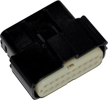 NAMZ CUSTOM CYCLEMlx 20-Pin Fem Connector Black 07-Up Hd# 72500-07bkNM-33472-2001
