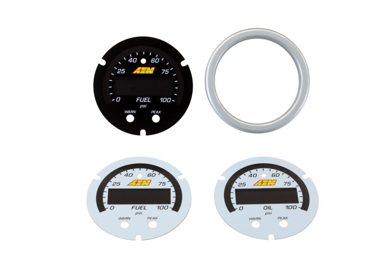 AEM X-Series Pressure Gauge Accessory Kit 30-0301-ACC