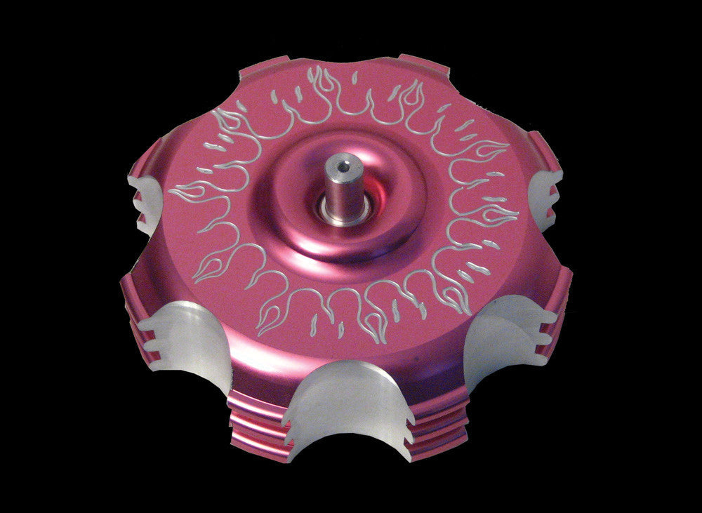 MODQUADGas Cap Pink Flames SuzGC3-FP