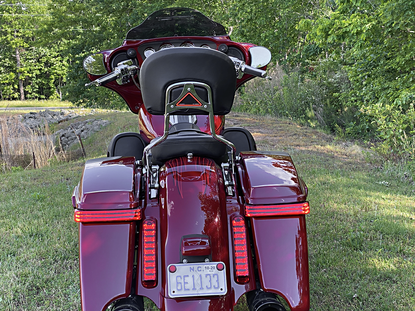 CUSTOM DYNAMICS ProBEAM® LED Taillight Panels for CVO™ - Red Lens PB-CVO-RED