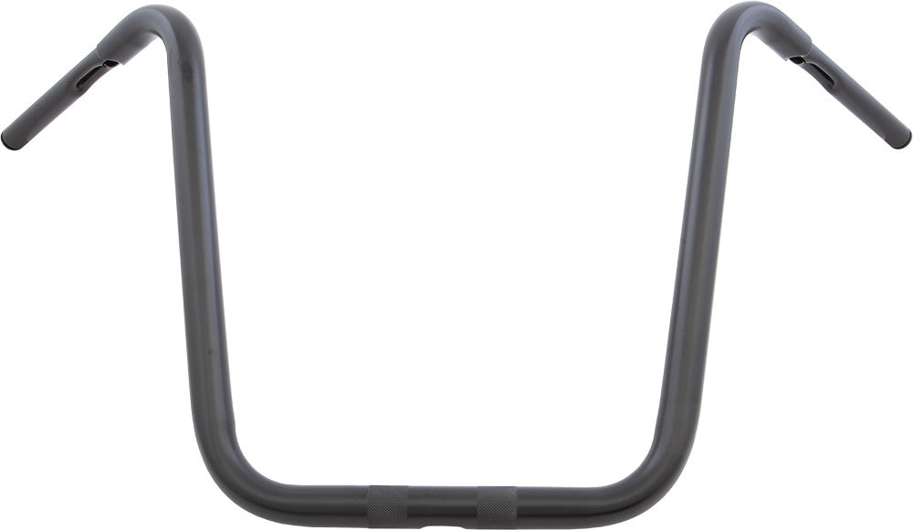 HARDDRIVE Ape Hanger 1-1/4" Black 18" 1.25" Thru Clamp -Cable 96445
