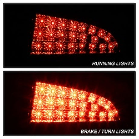 Spyder Dodge Charger 06-08 LED Tail Lights Black ALT-YD-DCH05-LED-BK 5002273