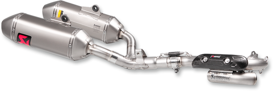 Escape de carrera AKRAPOVIC - Acero inoxidable/titanio CRF250R 2016-2018 S-H2MR9-QTA 1820-1688 