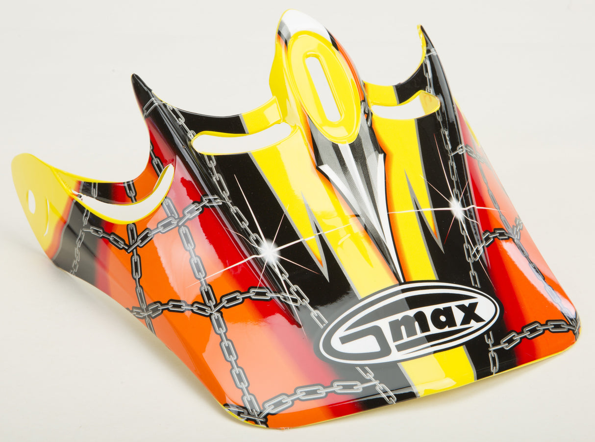 GMAX Visor 2xs-Md Slice Black G980010