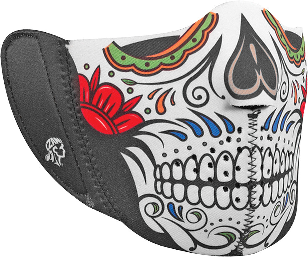 ZAN Modi-Face Detachable Mask Neoprene Muerte WBNFM003H