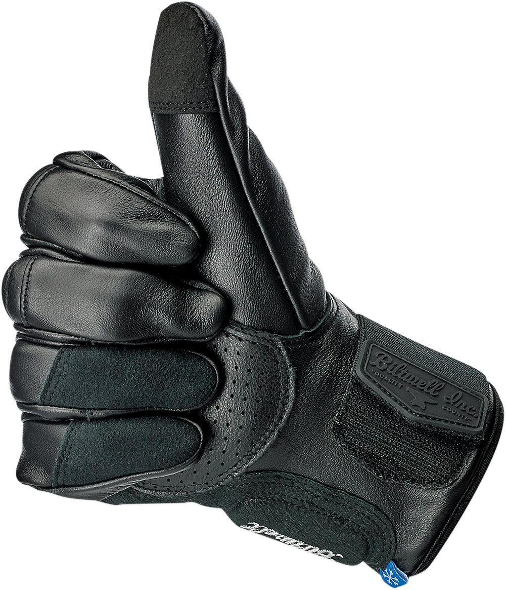 BILTWELL Belden Gloves - Black - XS 1505-0101-301