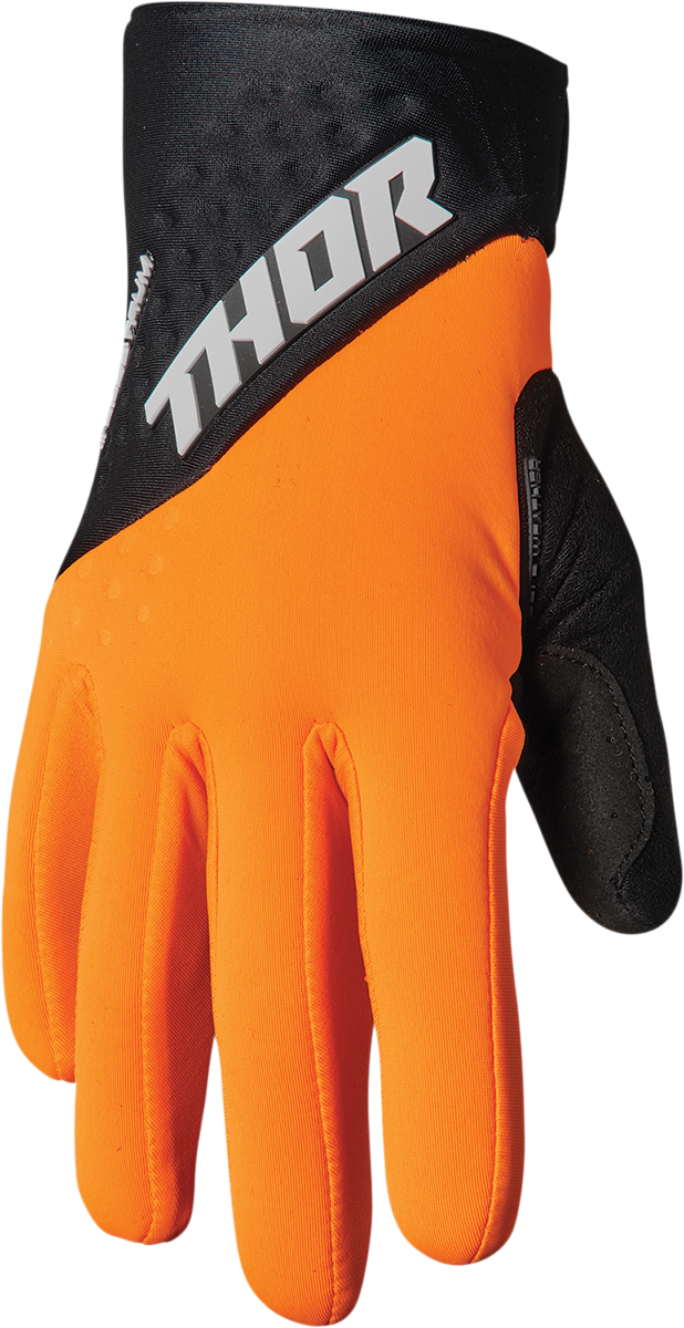 THOR Spectrum Cold Gloves - Orange/Black - Large 3330-6749