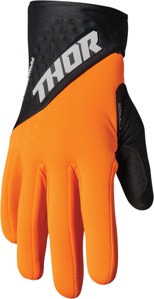 THOR Spectrum Cold Gloves - Orange/Black - Large 3330-6749