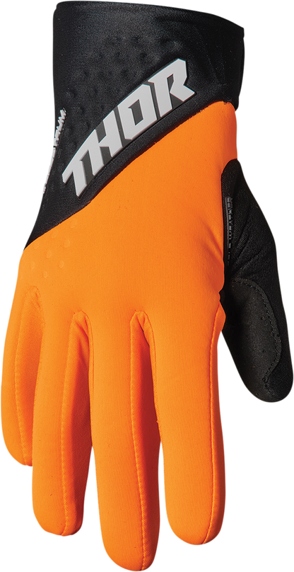 THOR Spectrum Cold Gloves - Orange/Black - XS 3330-6746