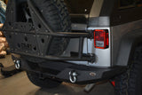 DV8 Offroad 07-18 Jeep Wrangler JK Rear Bumper Full Length RBSTTB-09