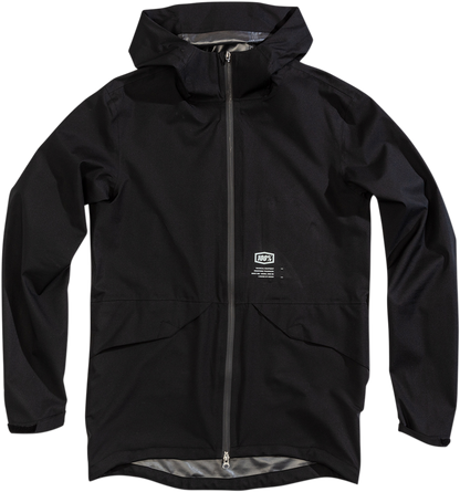 100% Hydromatic Parka - Black - Large 39009-001-12