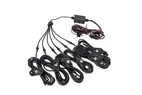 KC HiLiTES C-Series RGB LED Rock Light Kit (Incl. Wiring) - Set of 6 339
