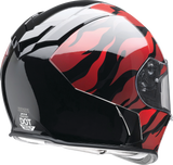 Z1R Warrant Helmet - Panthera - Black/Red - 2XL 0101-15210