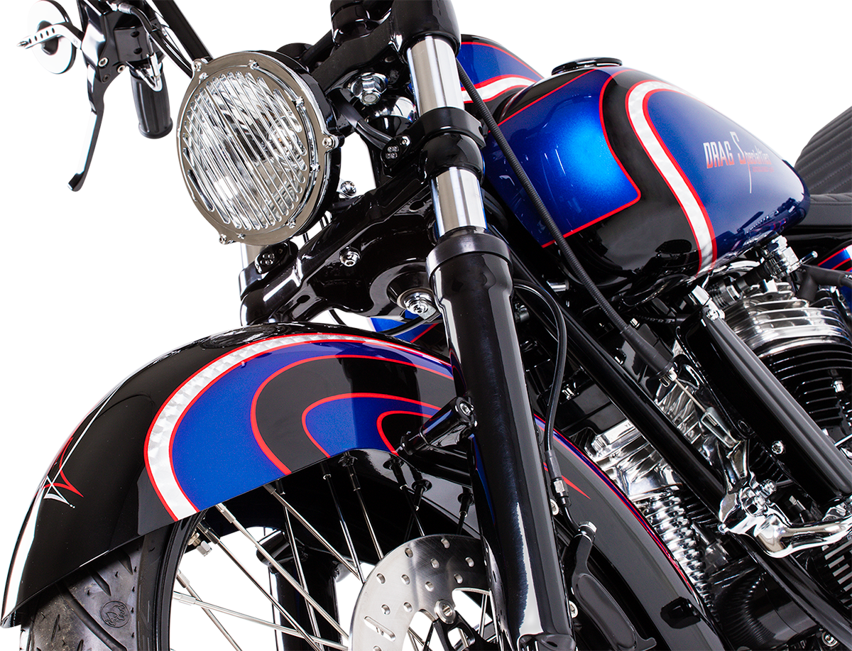 DRAG SPECIALTIES Tanque de gasolina Fat Bob con tapa de gasolina con cierre giratorio - 3,5 galones 011275-BX36 