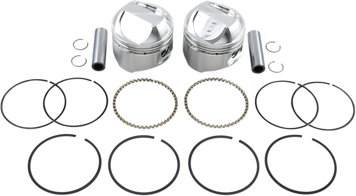 WISECO Piston Kit - Standard - High Compression - 1978-1984 - Big Twin High-Performance K1623