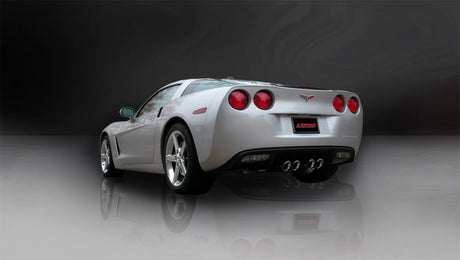 Corsa 05-08 Chevrolet Corvette C6 6.0L V8 Polished Sport Axle-Back Exhaust 14169
