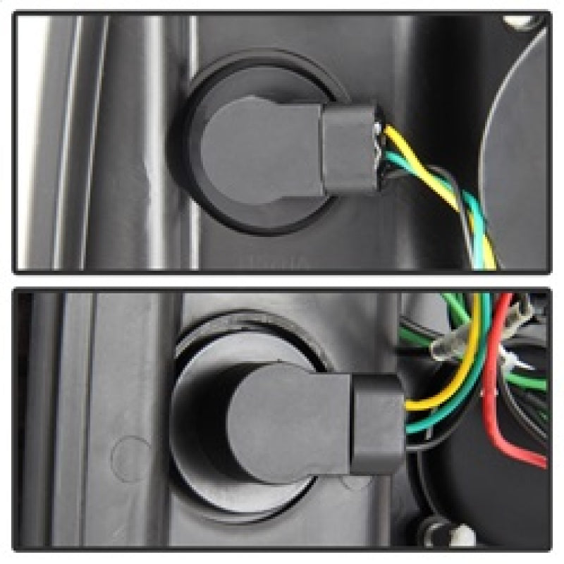 Spyder Chevy Silverado 1500 14-16 Projector Headlights Light Bar DRL Chrm PRO-YD-CS14-LBDRL-C 5079480