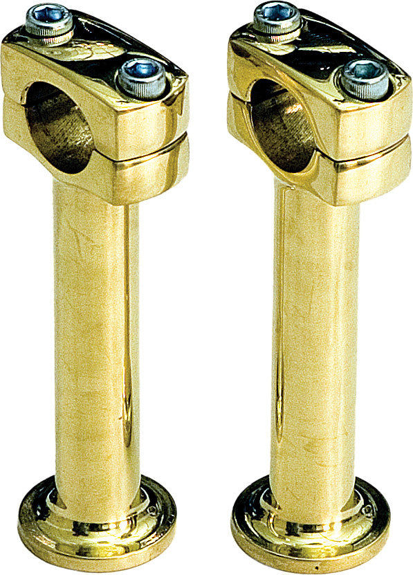 PAUGHCOPost Style Risers Brass 5"354BR