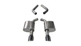 Corsa 15-19 Dodge Charger 6.4L/17-19 Dodge Charger 5.7L Black Sport AxleBack Exhaust w/4.5in Tips 21019BLK
