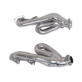 BBK 04-08 Dodge Ram 5.7 Hemi Shorty Tuned Length Exhaust Headers - 1-3/4 Silver Ceramic 40090