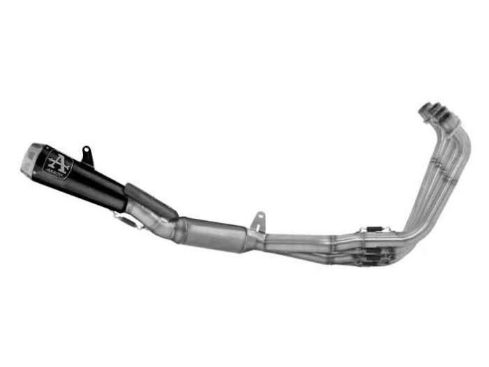 IN STOCK 71069PRN Arrow Pro-Race Racing Full Exhaust NICHROM DARK PRO-RACE SILENCER + STAINLESS STEEL COLLECTORS CBR650R/CB 650 R  2024 -2025