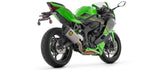 71234PTZ  Arrow Competition Full Titanium Exhaust System w/ Pista silencer  ZX-4RR 2024 -2025